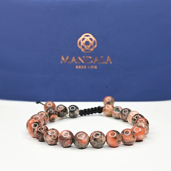 Mexican Fire Agate Bracelet 500 THz