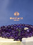 Brazilian Dark Amethyst Mala Wavelength 730 THz