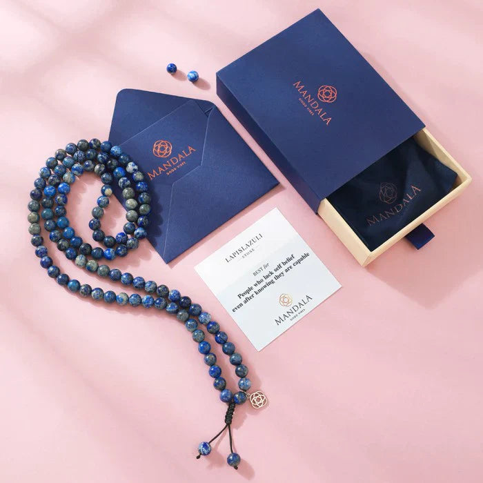Afgan Lapis Lazuli Mala Wavelength 430 THz