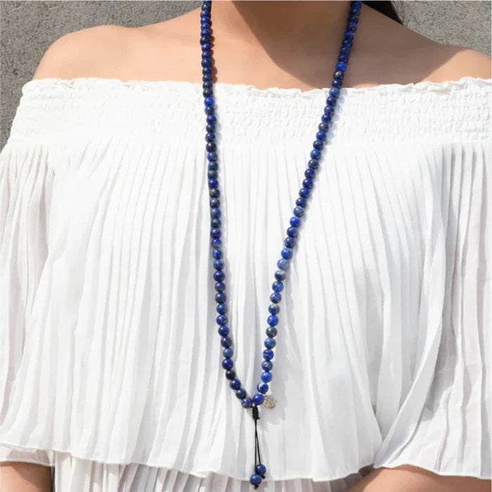 Afgan Lapis Lazuli Mala Wavelength 430 THz