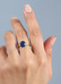 Afgan Lapis Lazuli Adjustable Ring For Female
