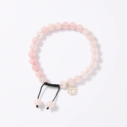 Madagascan Rose Quartz Bracelet Wavelength 450 THz